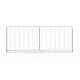 Metal Mesh Infill I-Stay Farm Gate